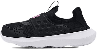 (Preschool) Under Armour Runplay 'Black White' 3024216-001 (Preschool) Under Armour Runplay 'Black White' 3024216-001
