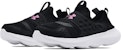 (Preschool) Under Armour Runplay 'Black White' 3024216-001