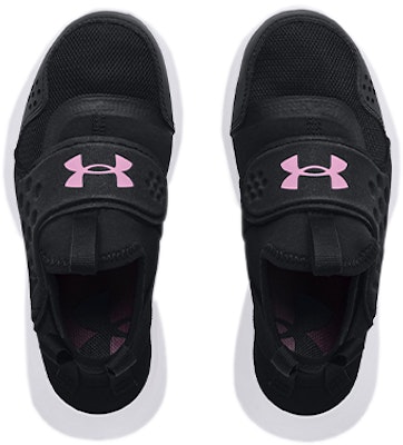 (Preschool) Under Armour Runplay 'Black White' 3024216-001 Shop (Preschool) Under Armour Runplay 'Black White' 3024216-001