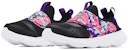 (Youth) Under Armour Runplay Camo 'Black White Purple' 3025193-001