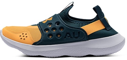 (Preschool) Under Armour Runplay 'Camo Blue Yellow' 3024210-800 (Preschool) Under Armour Runplay 'Camo Blue Yellow' 3024210-800
