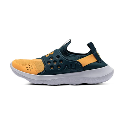 (PS) UA Runplay 'Camo Blue Yellow'