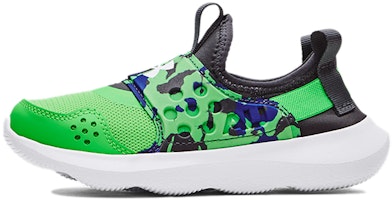 (Preschool) Under Armour Runplay 'Camo Green' 3025191-300 (Preschool) Under Armour Runplay 'Camo Green' 3025191-300