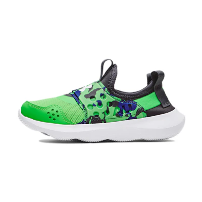 (PS) UA Runplay 'Camo Green'