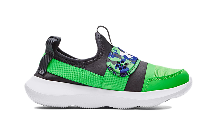 Order (Preschool) Under Armour Runplay 'Camo Green' 3025191-300