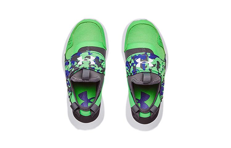 Shop (Preschool) Under Armour Runplay 'Camo Green' 3025191-300