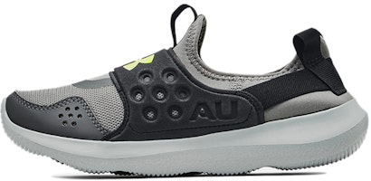 (Youth) Under Armour Runplay Camo 'Grey Black' 3024210-100 (Youth) Under Armour Runplay Camo 'Grey Black' 3024210-100
