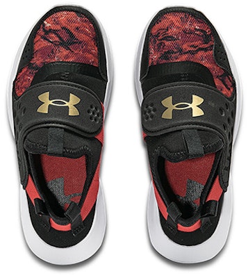 (Preschool) Under Armour Runplay 'CNY Black Red' 3025189-001 Shop (Preschool) Under Armour Runplay 'CNY Black Red' 3025189-001