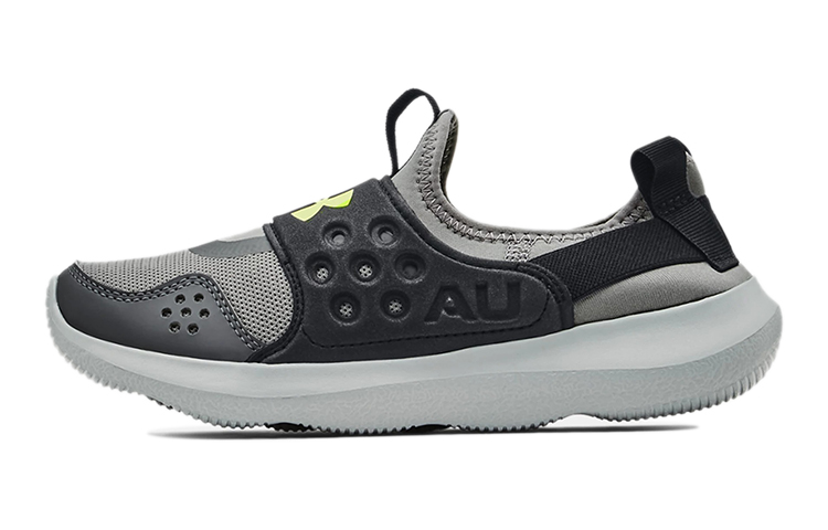 (Preschool) Under Armour Runplay 'Simplified Comfort Grey Black' 3024211-100
