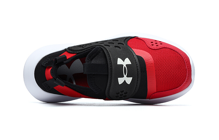 Lookbook (Preschool) Under Armour Runplay Low 'Black Red' 3024211-600