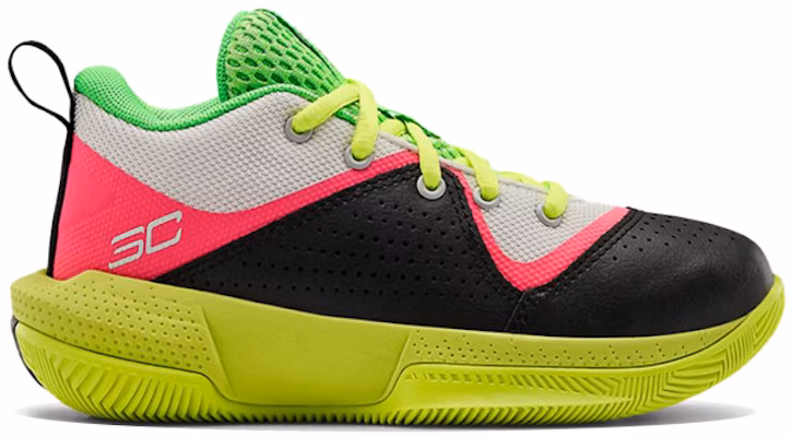 (Preschool) Under Armour SC 3 Zero IV 'Black Pink Grey' 3023919-102 Order (Preschool) Under Armour SC 3 Zero IV 'Black Pink Grey' 3023919-102