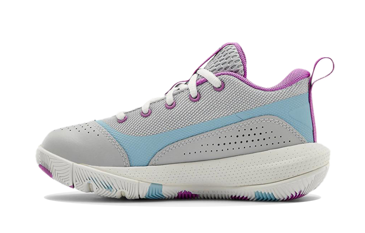 (Preschool) Under Armour SC 3 Zero IV 'Grey Purple' 3023919-105