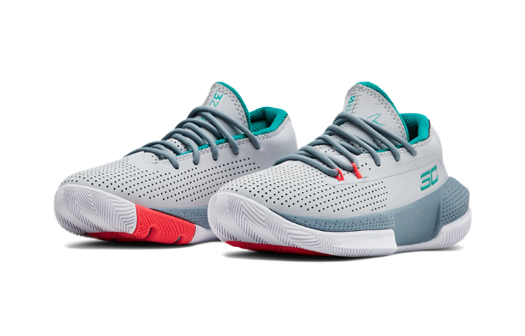Lookbook (Preschool) Under Armour Sc 3zer0 III Grey 3022118-101