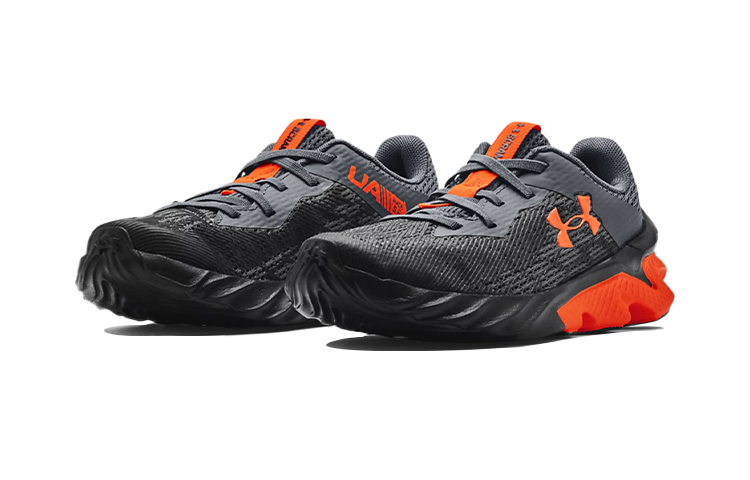 Lookbook (PS) Under Armour Scramjet 3 ''Gris Pitch Orange Flamboyant'' 3022612-102