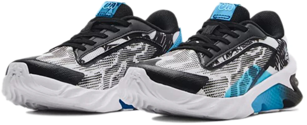 (PS) Under Armour Scramjet 4 ''Blanc Bleu Multicolore'' 3024745-100 Lookbook (PS) Under Armour Scramjet 4 ''Blanc Bleu Multicolore'' 3024745-100