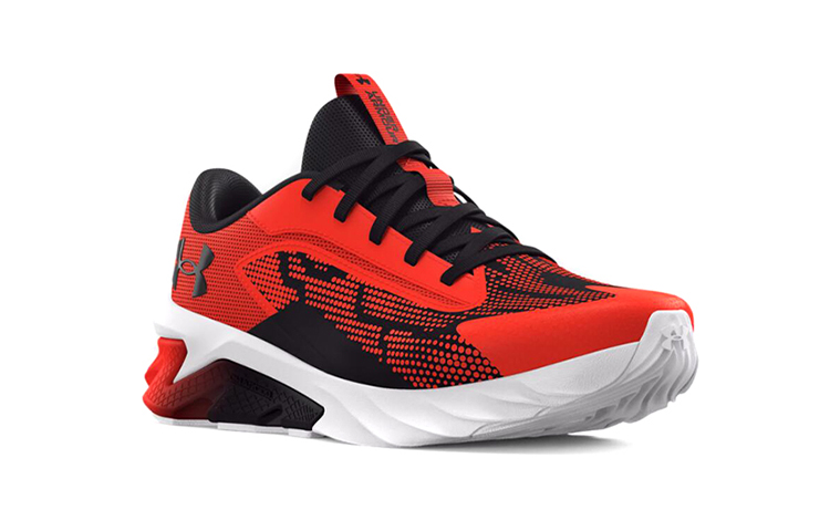 Lookbook (Preschool) Under Armour Scramjet 4 'Phoenix Fire' 3024209-600