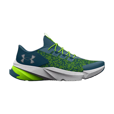 (PS) UA Scramjet 5 AL 'Static Blue Lime Surge'
