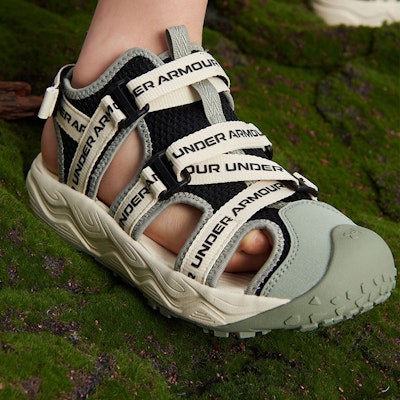(PS) 언더아머 블랙 비치 슬라이드 (Under Armour Black Beach Slide) 2421506 13