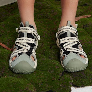 (PS) Under Armour Selipar 'Sandal Pantai Hitam' 2421506 14