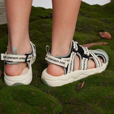(PS) 언더아머 블랙 비치 슬라이드 (Under Armour Black Beach Slide) 2421506 15