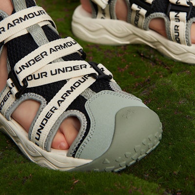 (PS) 언더아머 블랙 비치 슬라이드 (Under Armour Black Beach Slide) 2421506 16