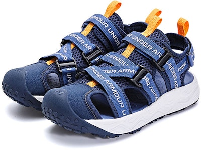 (PS) Under Armour Selipar 'Sandal Pantai Hitam' 2421506 17