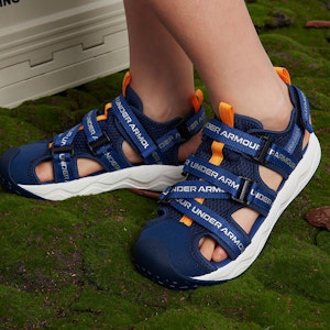 (PS) Under Armour Selipar 'Sandal Pantai Hitam' 2421506 27