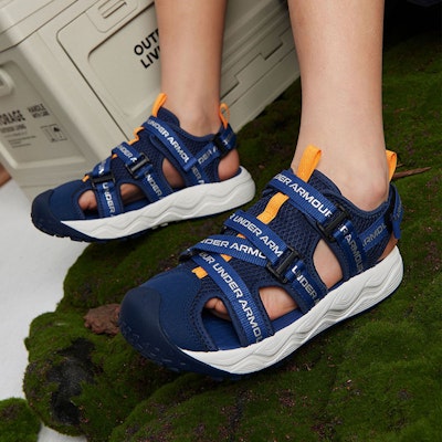(PS) 언더아머 블랙 비치 슬라이드 (Under Armour Black Beach Slide) 2421506 29