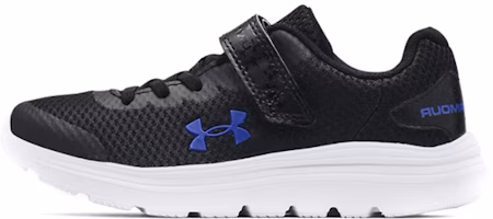 (Preschool) Under Armour Surge 2 AC 'Black' 3022871-006 (Preschool) Under Armour Surge 2 AC 'Black' 3022871-006