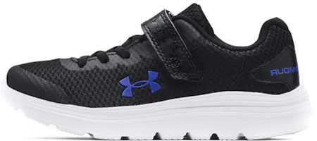 (Preschool) Under Armour Surge 2 AC 'Black' 3022871-006 (Preschool) Under Armour Surge 2 AC 'Black' 3022871-006