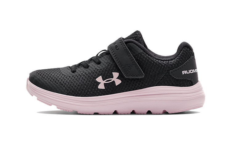 (Preschool) Under Armour Surge 2 AC 'Black Pink' 3022871-501
