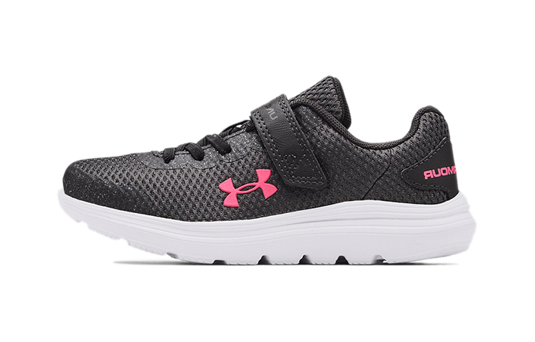 (Preschool) Under Armour Surge 2 AC 'Black Pink' 3022871-108