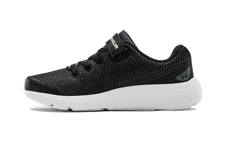 (Preschool) Under Armour Surge 2 AC 'Black White' 3022871-001