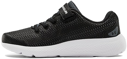 (Preschool) Under Armour Surge 2 AC 'Black White' 3022871-001 (Preschool) Under Armour Surge 2 AC 'Black White' 3022871-001
