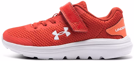 (Preschool) Under Armour Surge 2 AC 'Red White' 3022871-603 (Preschool) Under Armour Surge 2 AC 'Red White' 3022871-603