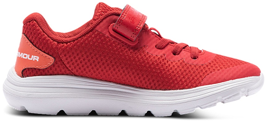 (Preschool) Under Armour Surge 2 AC 'Red White' 3022871-603 Order (Preschool) Under Armour Surge 2 AC 'Red White' 3022871-603