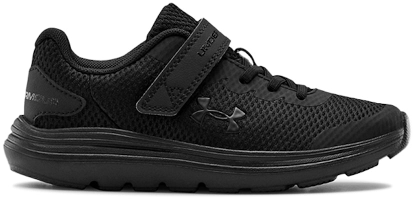 (Preschool) Under Armour Surge 2 AC 'Black' 3022871-003 Order (Preschool) Under Armour Surge 2 AC 'Black' 3022871-003