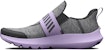 (PS) Under Armour Surge 3 Slip 'Kelabu Jet Ungu Nebula' 3026532-101