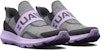 (PS) Under Armour Surge 3 Slip 'Kelabu Jet Ungu Nebula' 3026532-101