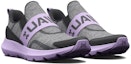 Lookbook (PS) Under Armour Surge 3 Slip 'Kelabu Jet Ungu Nebula' 3026532-101