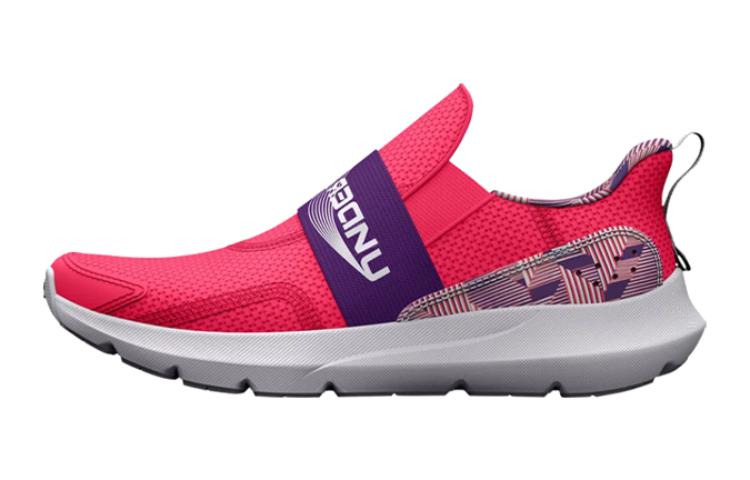 (Preschool) Under Armour Surge 3 Slip 'Pink Shock' 3026913-600