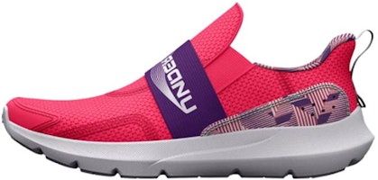 (Preschool) Under Armour Surge 3 Slip 'Pink Shock' 3026913-600 (Preschool) Under Armour Surge 3 Slip 'Pink Shock' 3026913-600