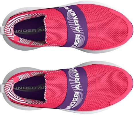 (Preschool) Under Armour Surge 3 Slip 'Pink Shock' 3026913-600 Lookbook (Preschool) Under Armour Surge 3 Slip 'Pink Shock' 3026913-600