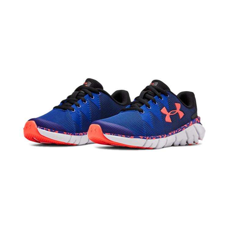 Lookbook BP幼童 Under Armour X Level Scramjet 2 藍橙 運動跑步鞋
