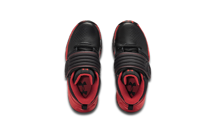Lookbook (Preschool) Under Armour Zone BB 'Black Red Camo' 3024263-002