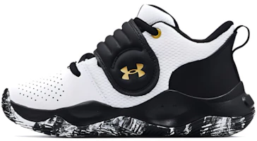 (Preschool) Under Armour Zone BB 'White Black' 3024263-102 (Preschool) Under Armour Zone BB 'White Black' 3024263-102