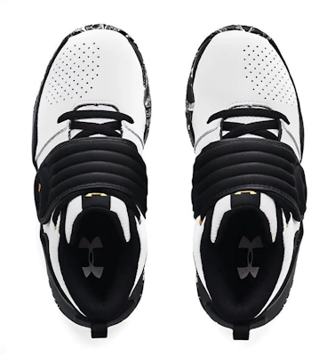 (學齡前) Under Armour Zone BB '白色黑色' 3024263-102 Shop (學齡前) Under Armour Zone BB '白色黑色' 3024263-102