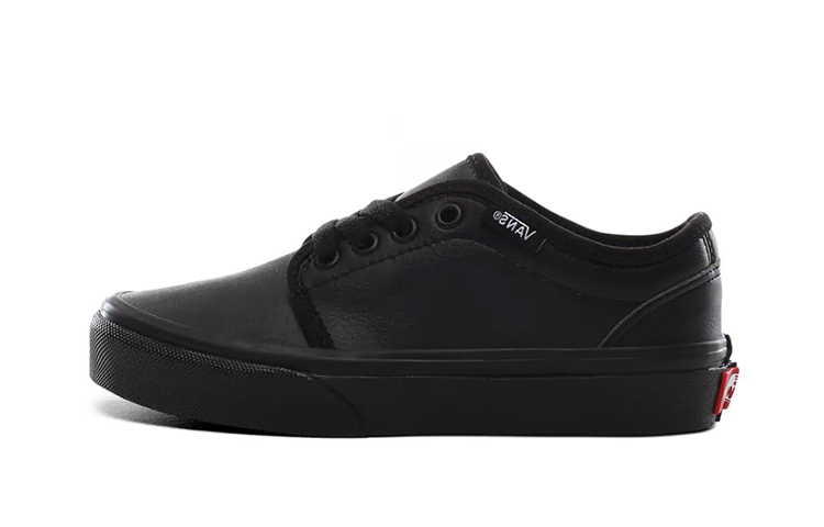 (Preschool) Vans 106 Vulcanized 'Classic Tumble - Black Mono' VN0A3XUMPXP