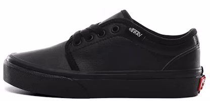 (Preschool) Vans 106 Vulcanized 'Classic Tumble - Black Mono' VN0A3XUMPXP (Preschool) Vans 106 Vulcanized 'Classic Tumble - Black Mono' VN0A3XUMPXP