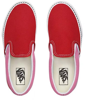 Vans 2-Tone Classic Slip-On Platform Merah VN0A3TL1WVX Lookbook Vans 2-Tone Classic Slip-On Platform Merah VN0A3TL1WVX